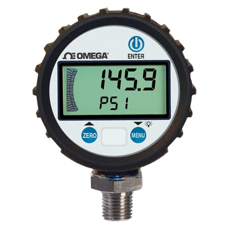 Advanced Digital Pressure Gauge with NEMA 4X Case | Omega