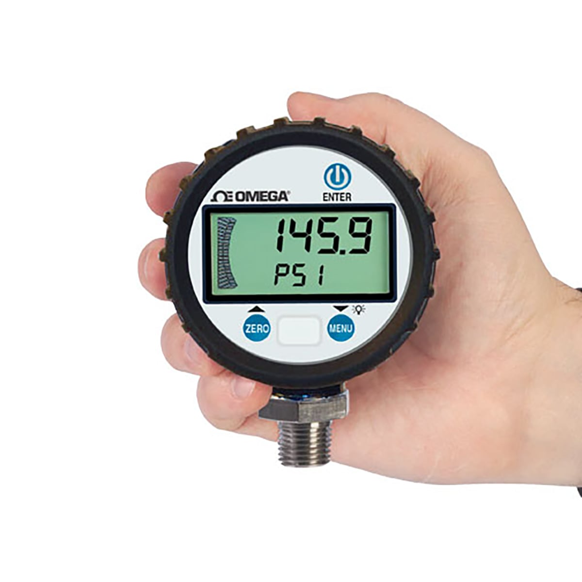 TC Digital LCD Screen Highly Accurate Tire Pressure Gauge W/ 4 Measurement Range 