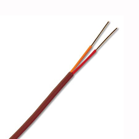 Câble thermocouple isolé paire plate type N