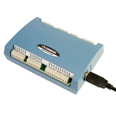 24-Bit Multifunction USB Data Acquisition Modules for Temperature and Voltage Measurement