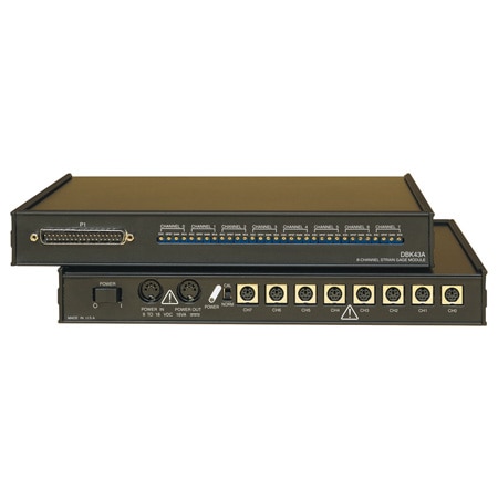 8-Channel Strain-Gage Module for OMB-DAQBOARD-2000 Series and OMB-LOGBOOK