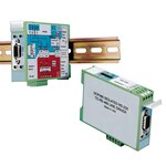 Convertisseur isolé RS232/RS485 à montage rail DIN Convertisseur isolé RS232/RS485 à montage rail DIN