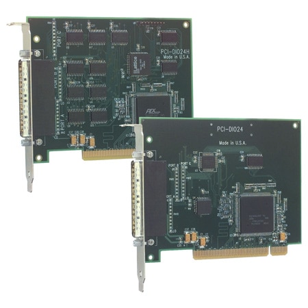 24-Bit Digital I/O Board for PCI Bus