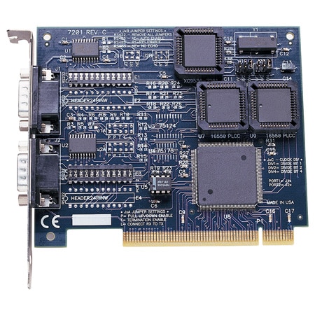 Dual Port PCI RS-232 Interface