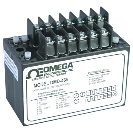 Strain Amplifier/Signal Conditioners Modules for Strain Gages, Load Cells and Transducers