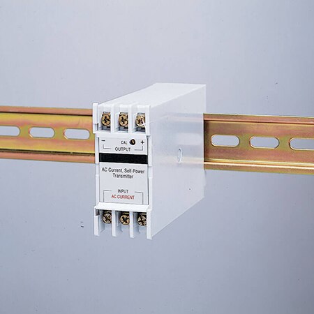 DIN Rail Mount AC Voltage/Current Signal Conditioners, Self-Powered Design