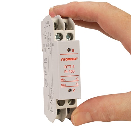 DIN Rail Loop Powered RTD Input Signal Conditioner