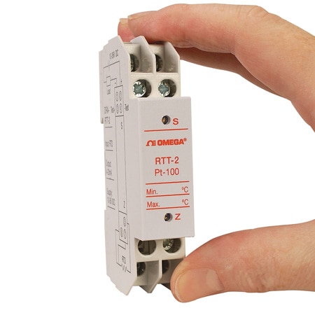 DIN Rail Mount Loop-Powered RTD Input Signal Conditioner