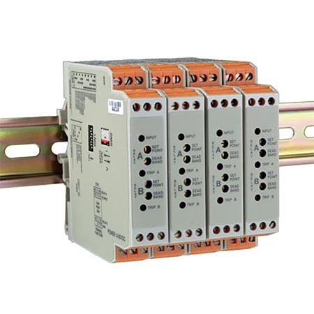 DIN Rail Configurable Conditioners with Model Specific Input Type