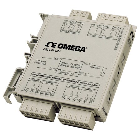 Input Loop Powered DIN Rail Multi-Channel Isolators