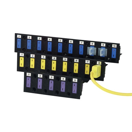 Bezel Strip Mounting For SMP Connectors