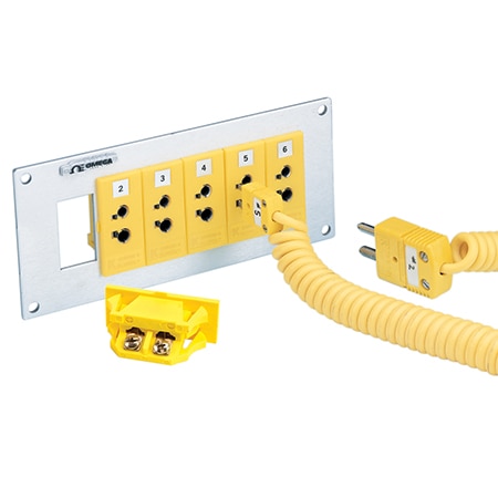 Snap-In Panel Jacks for Standard Size Connectors