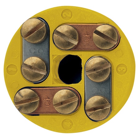 Round Terminal Blocks, -29 to 220°C Temperature Rating