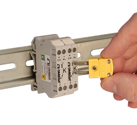 Thermocouple Terminal Blocks with Audit Capable Female Connector