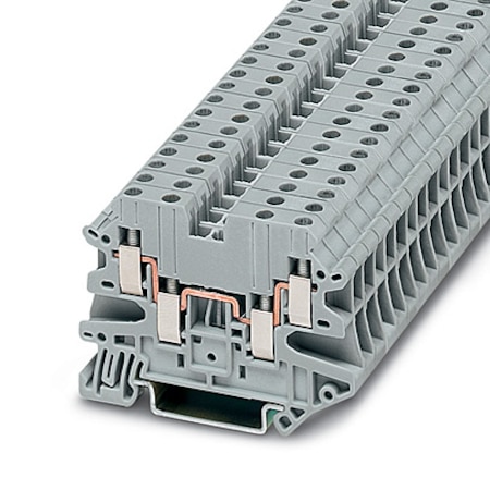 Feed-through terminal blocks, multi-conductor terminal blocks, and  multi-level terminal blocks