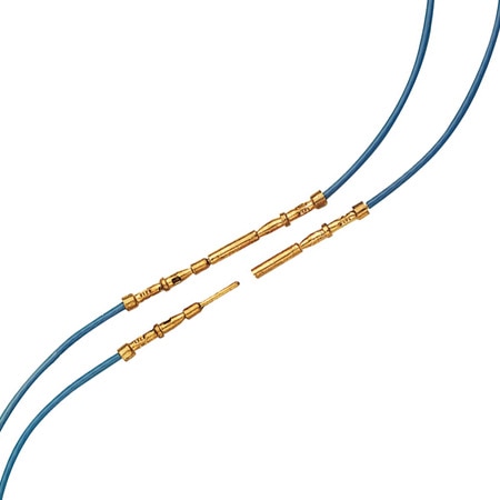 Economical Design Thermocouple Contacts, Push-in Crimp-style