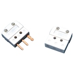 Connecteurs miniatures à 3 broches pour thermocouples, sondes RTD à résistance et à thermistance -29 à 180 °C (-20 à 356 °F)
