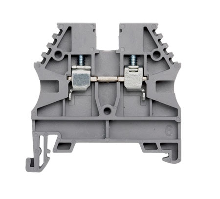 AVK Series Feed Through DIN Rail Mounting Terminal Blocks, 600V, 20 to 175 Amp, 26 to 6-2/0 AWG