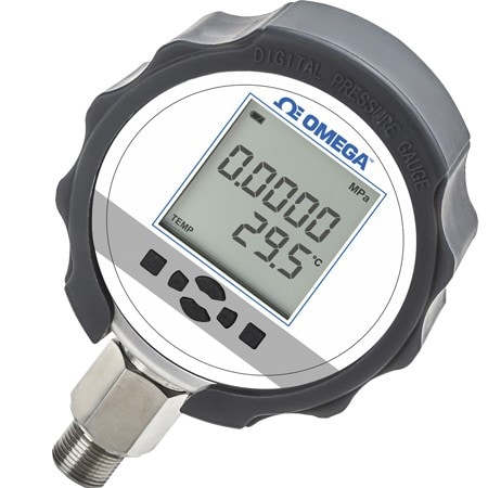 Pressure gauge deals high pressure