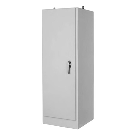 Non-Metallic Fiberglass NEMA 4X Free Standing Electrical Enclosures, 1 & 2 Door Models, up to 72 x 49"