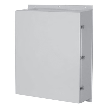 NEMA 4X (IP66) Non-Metallic Fiberglass Electrical Enclosures, Large Wall Mount Cabinets from 36x30" to 60x36"