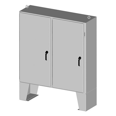 Indoor-Outdoor Enclosures with Provisions for Disconnect - Sizes from 60x49 to 72x73"