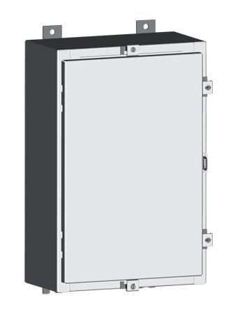 NEMA Type 4x 304 Stainless Steel Electrical Enclosure for Outdoor and Hose Down Applications, 16x12 to 60x36 sizes