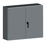 NEMA 3R/4 2-Door Wall-Mounted Electrical Enclosures & Cabinets