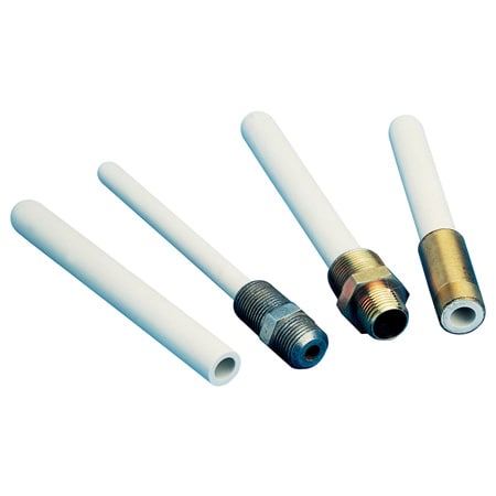 Ceramic Protection Tubes with Optional Fittings