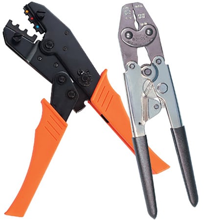 Industrial crimping deals tool