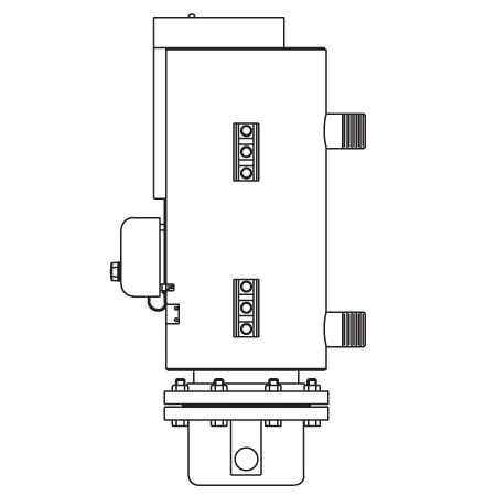 High Temperature Gas Circulation Heater for Applications to 1200°F