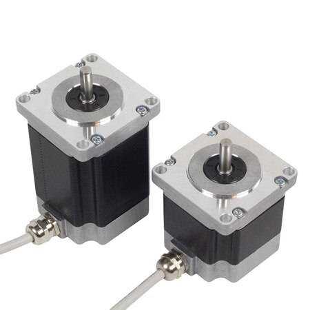 Washdown Stepper Motors for Wet and Dusty Environments