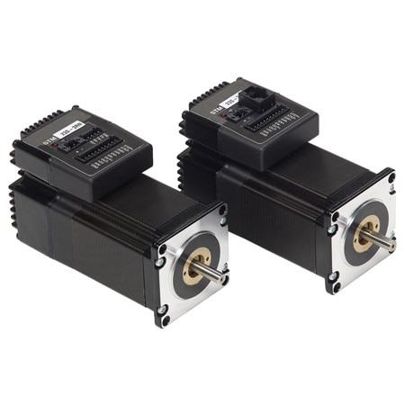 Integrated Stepper Drives/Motors with Advanced Features and Control Options
