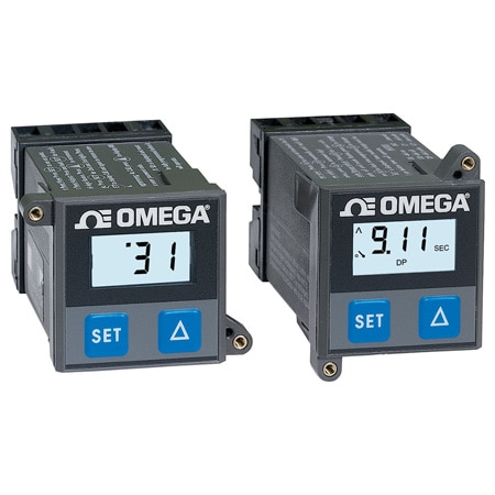 1/16 DIN On-Off LCD Temperature Controllers with Dual Outputs