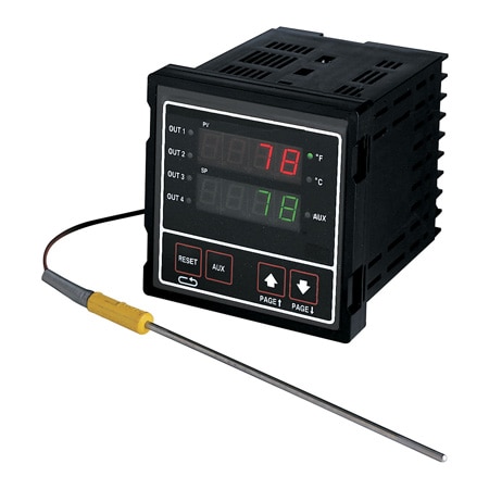 1/4 DIN Ramp/Soak Temperature/Process Controllers with Modular Outputs and Communications
