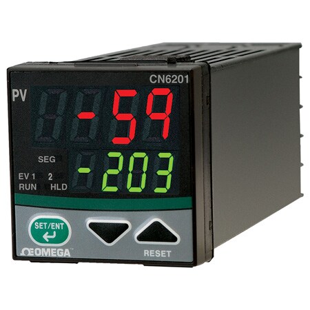 DISCONTINUED - 1/16 DIN Ramp/Soak Temperature/Process Controllers