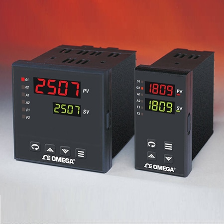 1/8 DIN Vertical and 1/4 DIN Universal InputTemperature/Process Controllers