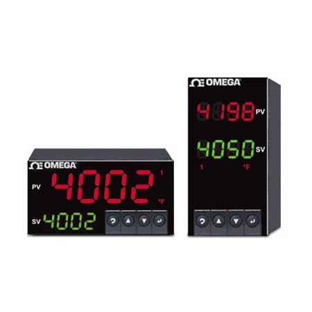 1/8 DIN Dual Display Temperature, Process and Strain PID Controllers