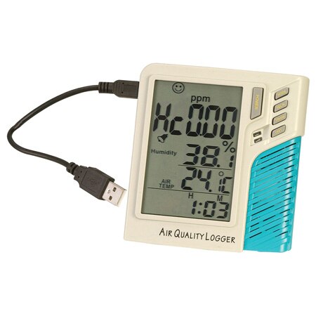 HCH-22 Formaldehyde HCHO Air Monitor Temperature Humidity Meter Gas De –  Gain Express