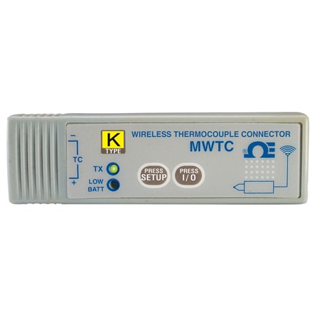 Miniature Portable Wireless Thermocouple Sensor and Data Logger