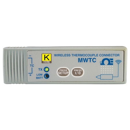 Miniature Portable Wireless Thermocouple Connector and Data Logger