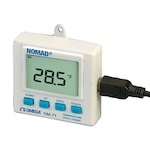 Portable USB Temperature and Humidity Data Loggers with Display