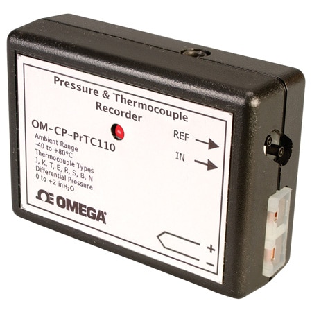 Differential Pressure and Thermocouple Data Logger