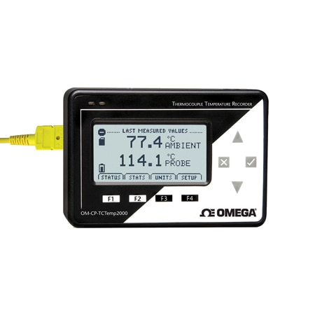 Omega USB Temperature Data Logger with LCD Display