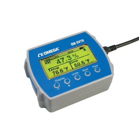 Temperature Relative Humidity Data Logger with Display