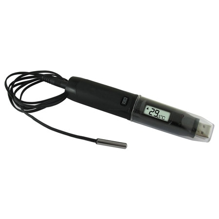 Omega USB Temperature Data Logger with LCD Display