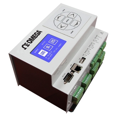 24-Channel Ethernet Data Logger with Embedded Web Server