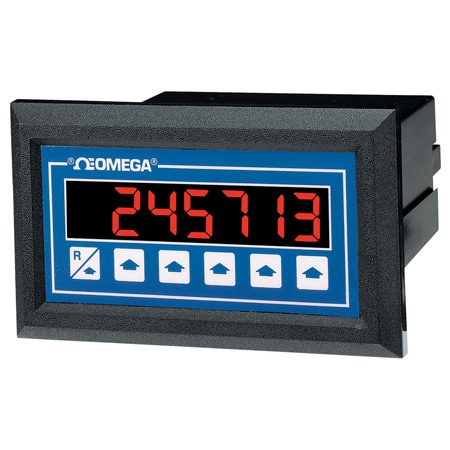 Frequency Input Ratemeter/Totalizer, 6 Digits Display
