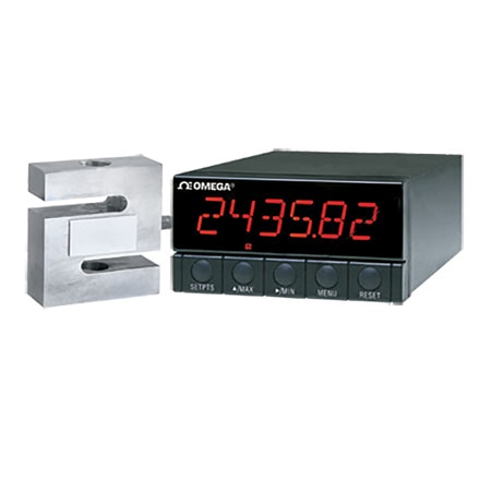 High Performance Strain gauge Meter, High Resolution 6-Digit Display