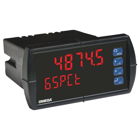 1/8 DIN Dual Input Process Panel Meter